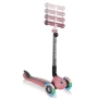 Globber paspirtukas Go UP DELUXE Lights Pastel Pink