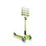 Globber paspirtukas Go UP DELUXE Lights Lime Green