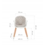 Multifunkcinė maitinimo kėdutė Babytiger Tiny Grey 2in1