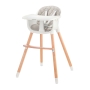 Multifunkcinė maitinimo kėdutė Babytiger Tiny Grey 2in1