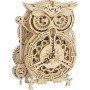 3D konstruktorius Owl Clock