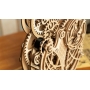 3D konstruktorius Owl Clock