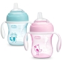 Chicco Transition mokomasis puodelsi 4 mėn+ , 200 ml.