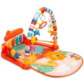 Žaidimų kilimėlis kūdikiui Zoo Orange